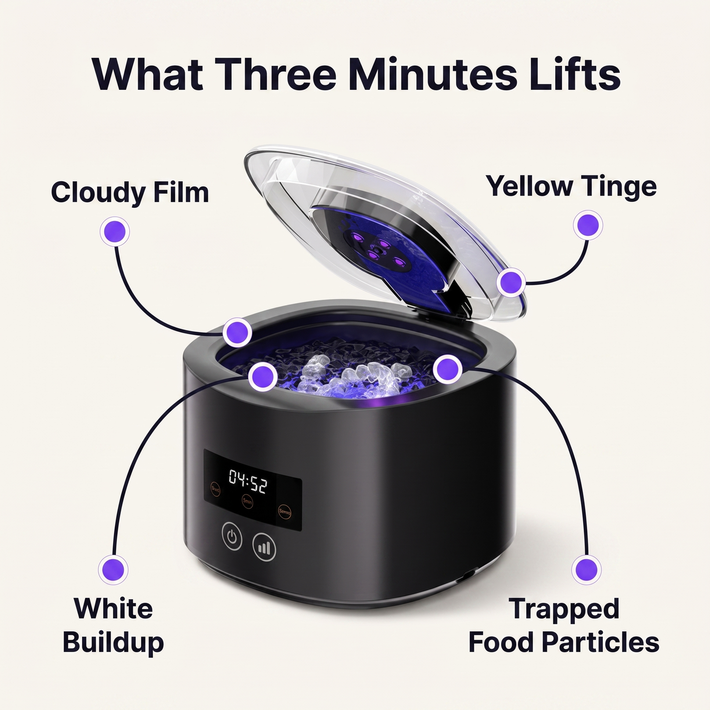 Bathely Pod — Ultrasonic Retainer Cleaner